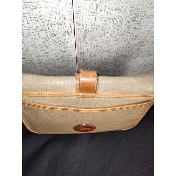 Dooney & Bourke All-Weather Brown Leather Crossbody Bag - Picture 7 of 10